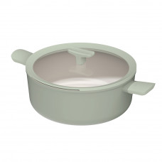 Кастрюля с антипригарным покрытием Berghoff LEO BALANCE Sage 28 см, 6,2 л